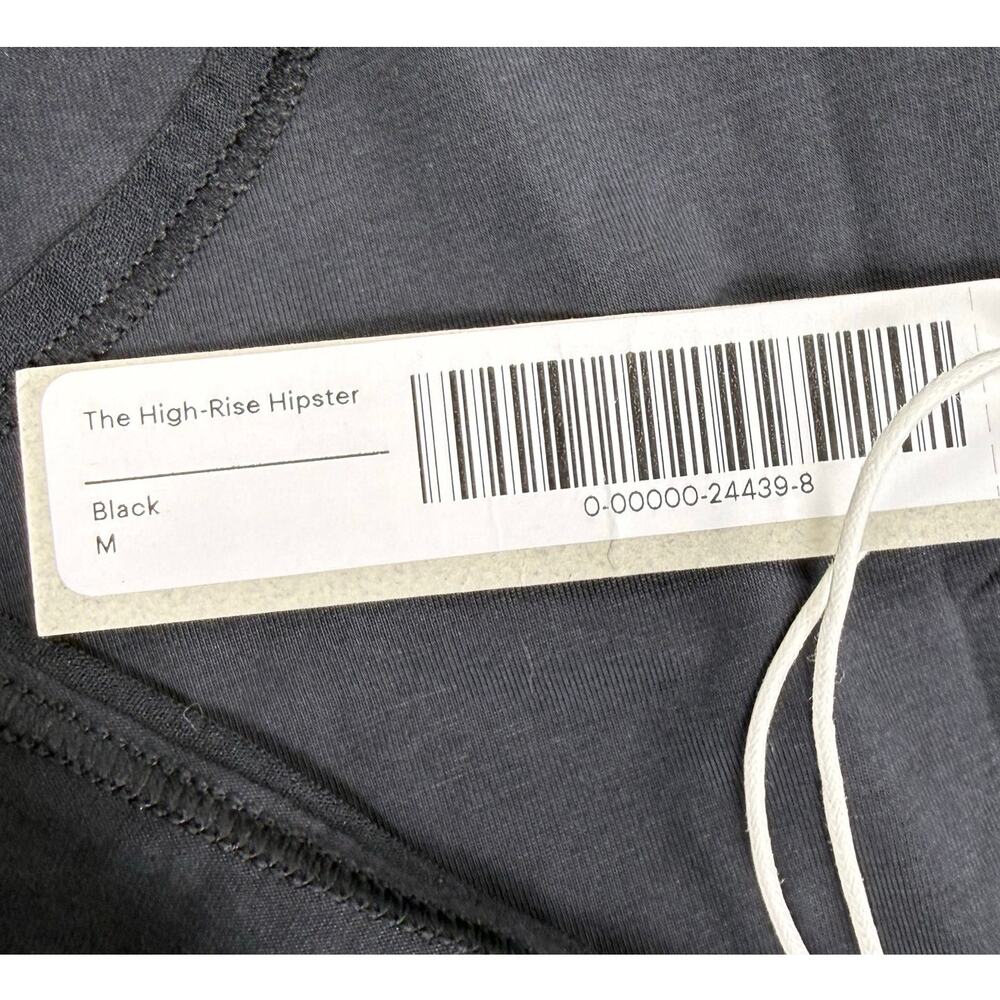 Everlane High Rise Hipster Panty Underwear Women's Medium Black - Picture 7 of 7